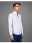 Slim Fit Düz Beyaz Spor Erkek Gömlek 2