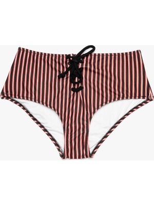 Koton Çizgili Bikini Altı