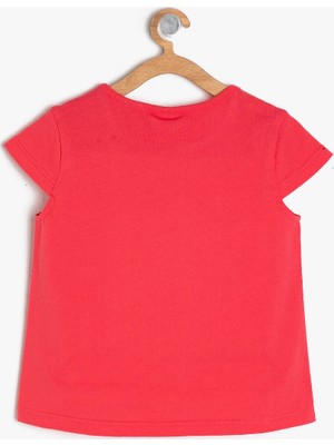 Koton Kız Bebek Baskılı T-Shirt