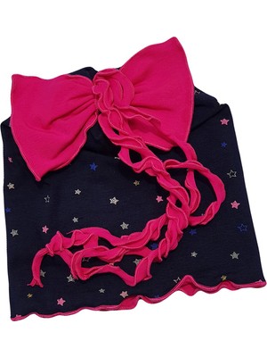 Babygiz Fiyonk Aksesuarlı Bere