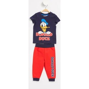 Defacto Erkek Bebek Erkek Bebek Donald Duck Baskılı Lisanslı Alt Üst Set