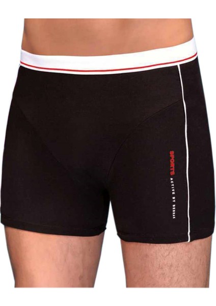 1078 Sılva Erkek Boxer Siyah