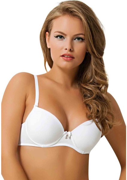 3569 Yarım Destekli Sütyen Beyaz