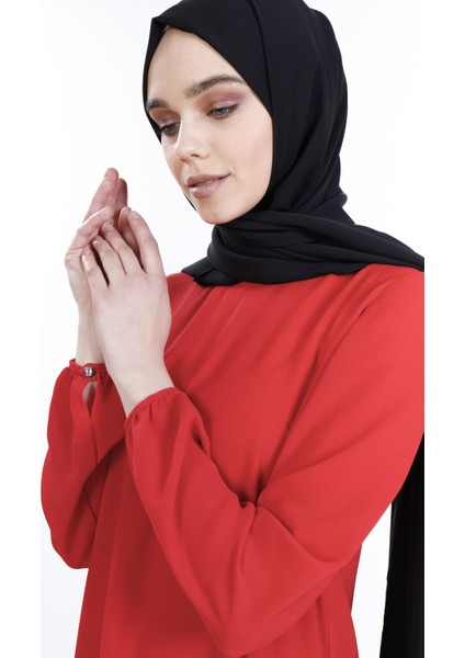 Altı Fırfırlı Tekleme Tunik 18K4154