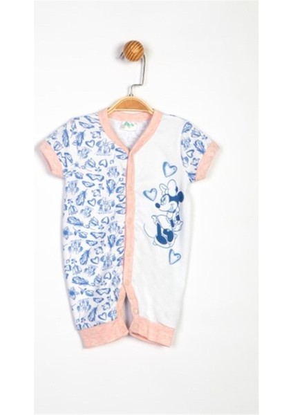 Minnie Mouse Kız Bebek Kısa Tulum MN13927
