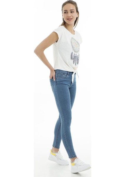 Vmjulia Flex It Mr Slim Jegging Gu303 Jeans Kadın Kot Pantolon 10203146