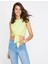 Kadın Bisiklet Yaka Crop Top 1