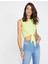 Kadın Bisiklet Yaka Crop Top 2