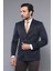 Kruvaze Lacivert Slim Fit Ceket 3