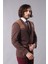Penye Slim Fit Kahverengi Ceket 3