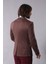 Penye Slim Fit Kahverengi Ceket 5