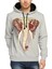 Elephant Fil Gri Kapüşonlu Erkek Sweatshirt Hoodie 1