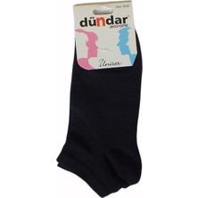 Dündar Ekonomik Siyah Kaliteli Kadın Patik Çorap 6 Adet