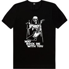Rock&Roll Rocker Darth Vader Siyah Kısa Kollu T-Shirt
