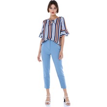 Sense 17950 (17655) In Büyük Bedeni Yüksek Bel Pantolon