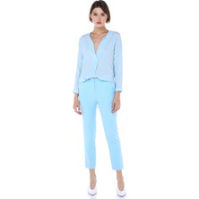 Sense 19003 Bilekte Atlas Kumaş Pantolon