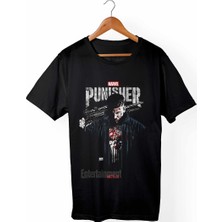 Muggkuppa Punisher-Cezalandırıcı Siyah T-Shirt