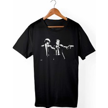 Muggkuppa Pulp Fiction Siyah T-Shirt