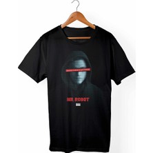 Muggkuppa Mr.Robot Siyah T-Shirt