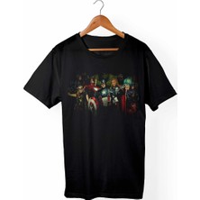 Muggkuppa Marvel Siyah T-Shirt
