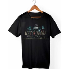 Muggkuppa Exo K-Pop Unisex Ve Erkek Kesim Siyah T-Shirt