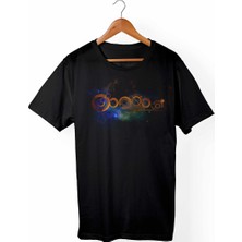 Muggkuppa Doctor Who Unisex Ve Erkek Kesim Siyah T-Shirt
