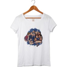 Muggkuppa Doctor Who Kadın Beyaz T-Shirt