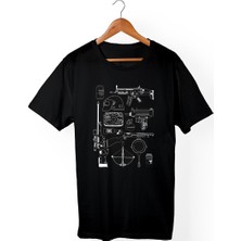 Muggkuppa Pubg Weapon Siyah T-Shirt