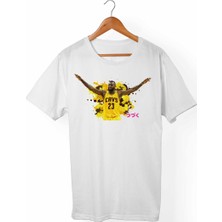 Muggkuppa Lebron James Unisex-Erkek Beyaz T-Shirt