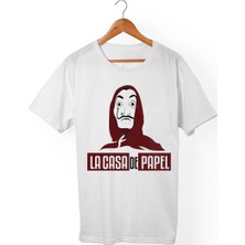 Muggkuppa La Casa De Papel Unisex-Erkek Kesim T-Shirt