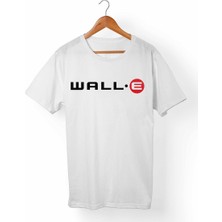 Muggkuppa Wall·E Unisex-Erkek Beyaz T-Shirt