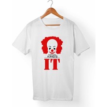 Muggkuppa O It Stephan King Unisex-Kadın Beyaz T-Shirt