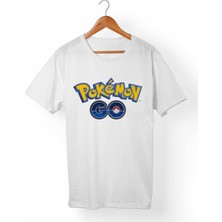 Muggkuppa Pokemon Gounisex-Kadın Beyaz T-Shirt