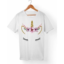 Muggkuppa Unicorn Beyaz T-Shirt