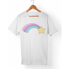 Muggkuppa Unicorn Beyaz T-Shirt