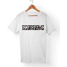 Muggkuppa Scorpions Beyaz T-Shirt
