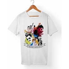 Muggkuppa Queen-Freddie Mercury Beyaz T-Shirt