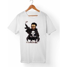 Muggkuppa Punisher Beyaz T-Shirt