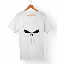 Muggkuppa Punisher Beyaz T-Shirt