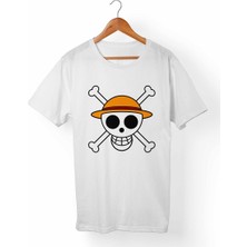 Muggkuppa One Piece Beyaz T-Shirt