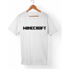 Muggkuppa Minecraft Beyaz T-Shirt