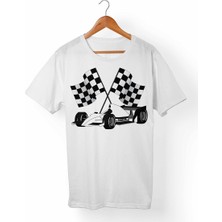 Muggkuppa Formula -F1 Beyaz T-Shirt