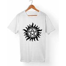 Muggkuppa Supernatural Beyaz T-Shirt