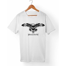 Muggkuppa Megadeath Beyaz T-Shirt