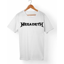 Muggkuppa Megadeath Beyaz T-Shirt
