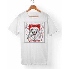 Muggkuppa Megadeath Beyaz T-Shirt