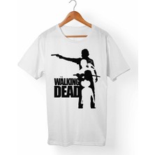 Muggkuppa The Walking Dead Beyaz T-Shirt