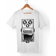 Muggkuppa Nirvana Beyaz T-Shirt