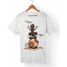 Muggkuppa İ'M Groot Beyaz T-Shirt
