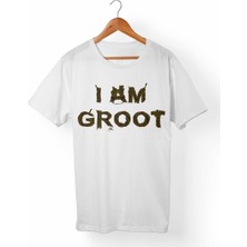 Muggkuppa İ'M Groot Beyaz T-Shirt